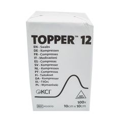 Topper 12 Gauze Swab Non-Sterile 10cm x 10cm (100pk)