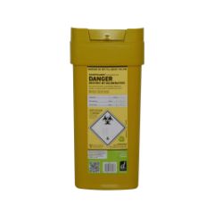 SHARPSGUARD 0.6L Sharps Bin - Yellow