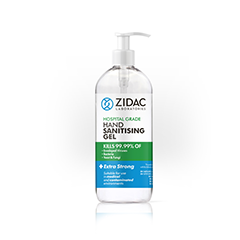 Zidac Hospital Grade Hand Sanitising Gel