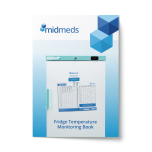 MidMeds Fridge Temperature Monitoring Booklet (FTMB) x 1