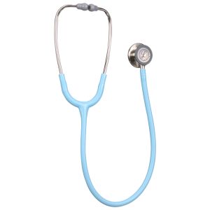 Littmann Classic III Stethoscope: Satin-finish Chestpiece, Marine Blue Tube 5912C